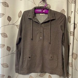 Banana Republic half button pull-over